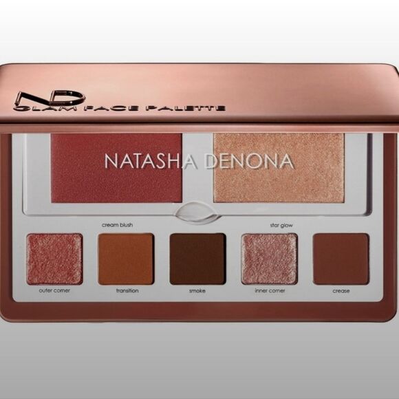 Natasha Denona Love Face GLAM PALETTE All In One Dark NEW - Picture 2 of 7